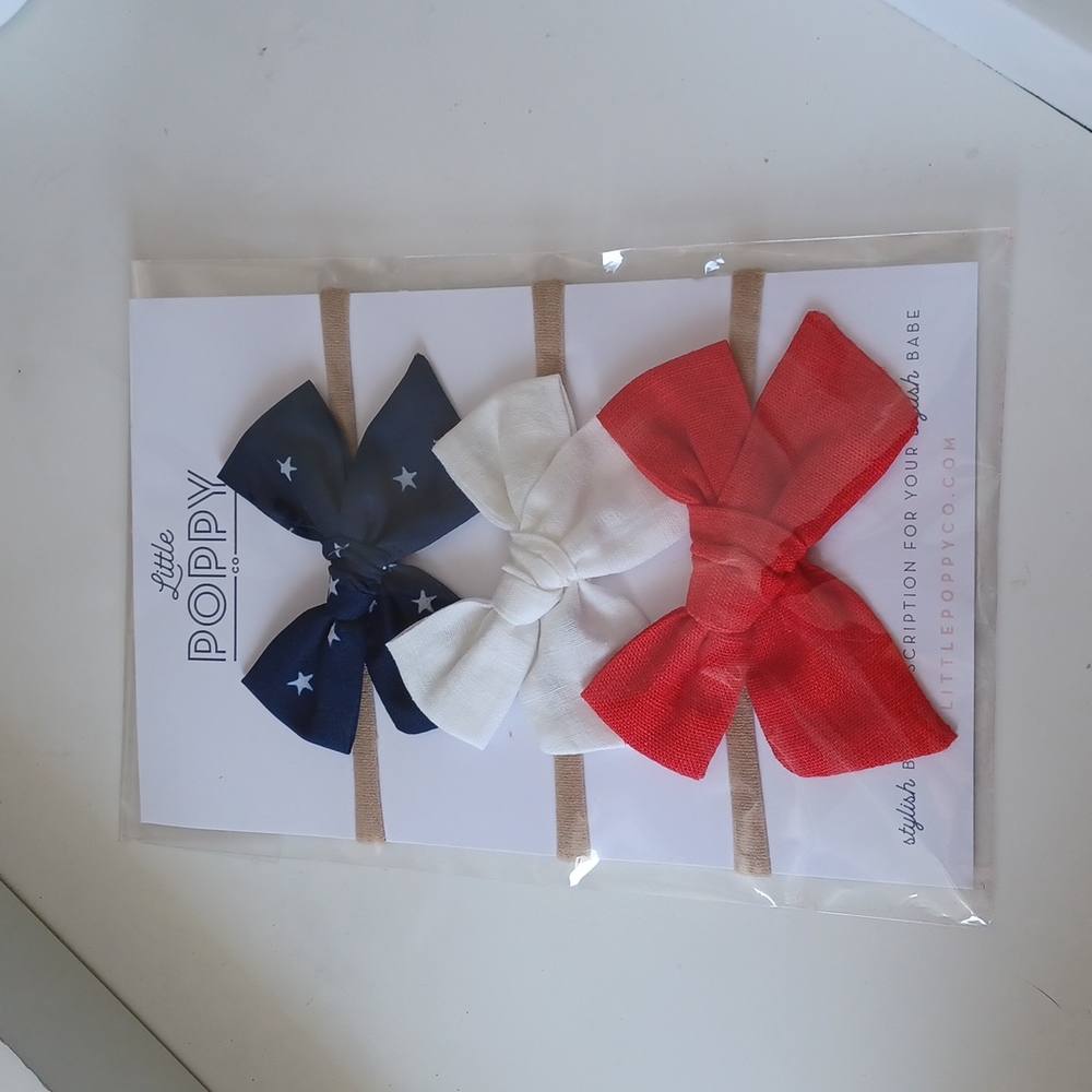 Little Poppy headband